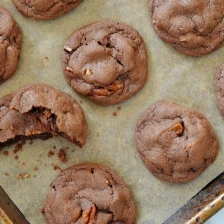 Double Chocolate Chip Cookies with Pecans Recipe Page