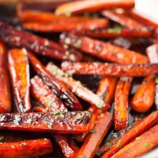 Glazed Stovetop Carrots Recipe Page