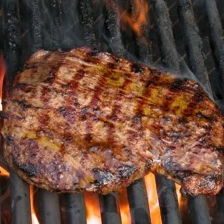 Grilled Flank Steak with Garlic &amp; Rosemary Recipe Page