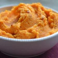 Mashed Chipotle Cheddar Sweet Potatoes Recipe Page