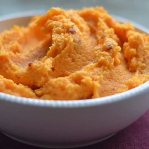 Mashed Chipotle Cheddar Sweet Potatoes Image