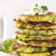 Crispy Zucchini Fritters Recipe Page