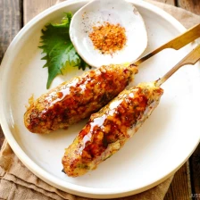 Tsukune (Japanese Chicken Meatball Skewers) Recipe Page