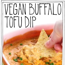 Vegan Buffalo Tofu Dip Recipe Page