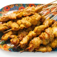 Grilled Curry Chicken Kebabs Recipe Page