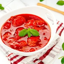 Strawberry Sauce (Strawberry Compote) Recipe Page