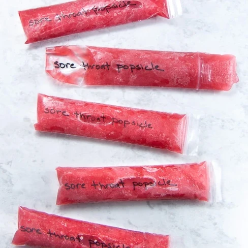 Sore Throat Popsicles Image