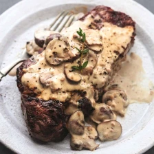 Mushroom Sauce For Steak Recipe Page