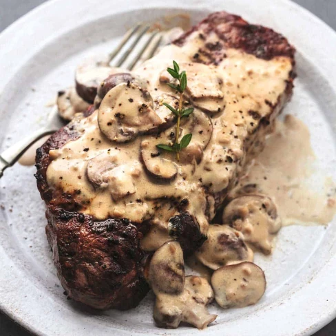 Mushroom Sauce For Steak Image