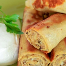 Savory Crepes (Meat and Mushroom Nalesniki) Recipe Page