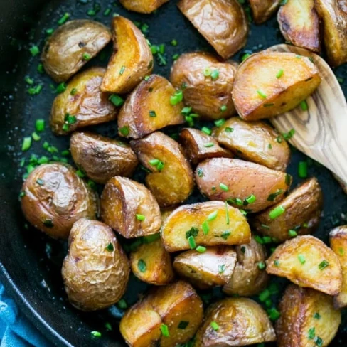 Crisp Sautéed Red Potatoes Recipe Image