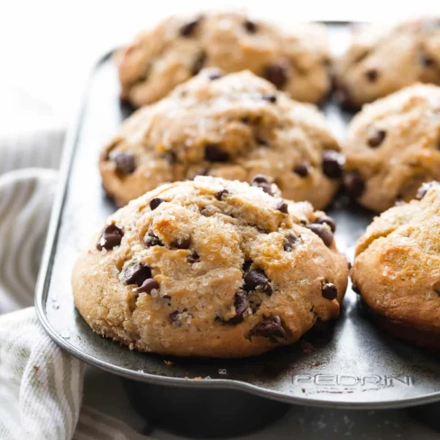 Bakery-Style Chocolate Chip Muffins Image