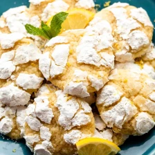 Lemon Crinkle Cookies Recipe Page