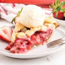 Easy Strawberry Rhubarb Pie Recipe Page