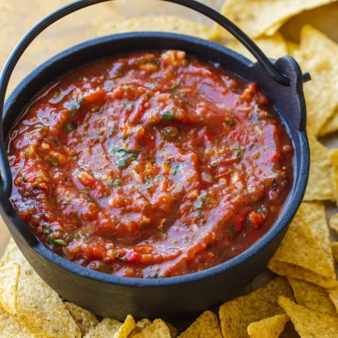 Roasted Tomato Salsa Recipe Image