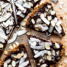 Chocolate Coconut Almond Tart (GF) Recipe Page