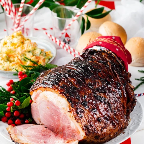 5-Spice Cherry Rum Glazed Ham | Marion&#039;s Kitchen Image