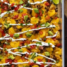 Loaded Tater Tot Nachos {Totchos} Recipe Page