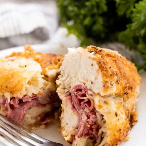 Reuben Stuffed Chicken Image