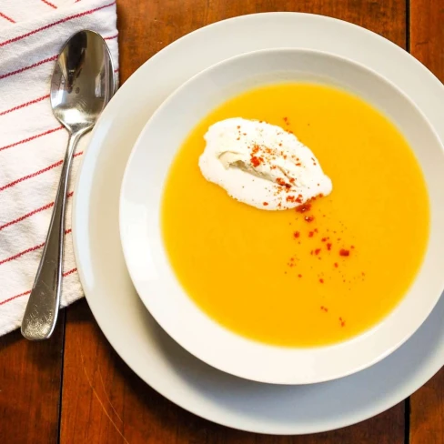 Creamy Spiced Parsnip Soup Recipe Image