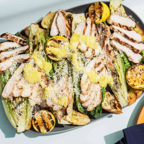 Grilled Chicken Caesar Salad Image