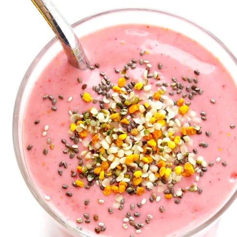 Creamy Raspberry Protein Smoothie Image