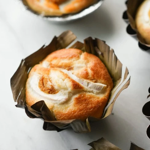 Bibingka (Filipino Baked Coconut Rice Cakes) Image