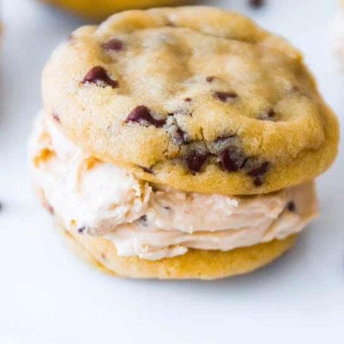 Chocolate Chip Cookie Dough Sandwiches Image