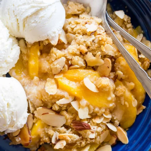 Peach Crisp Recipe Image