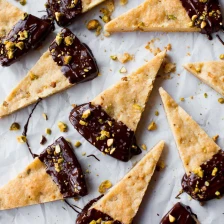 Salted Chocolate Pistachio Shortbread Recipe Page