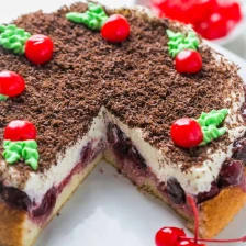 Cherry Christmas Cake Recipe Page