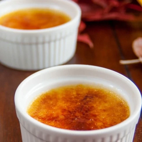 Pumpkin Creme Brulee Recipe Image