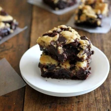 Chocolate Chip Cookie Brownies Recipe Page