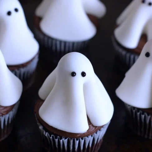 Ghost Cupcakes Image