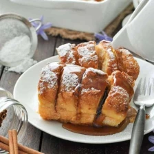 Hasselback Baked French Toast Recipe Page