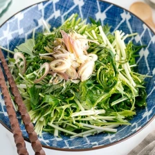 Mizuna Myoga Salad Recipe Page