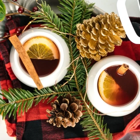 Mulled Cider (With Wine) and Homemade Mulling Spices Image