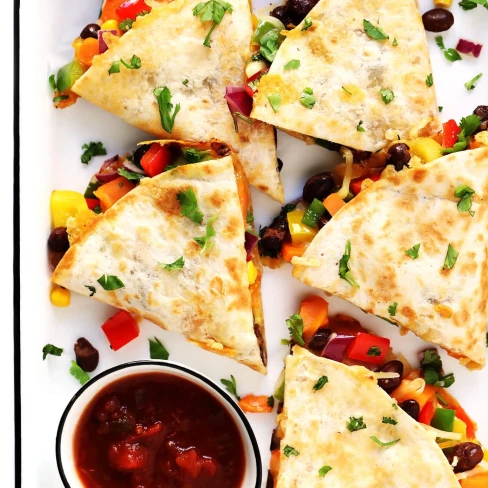 Easy Veggie Quesadillas Image