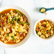 Easy Macaroni Soup Recipe Page