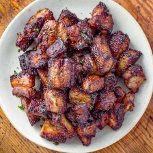 Air Fryer Pork Belly Bites Recipe Page