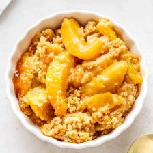 Peach Crumble Recipe Page