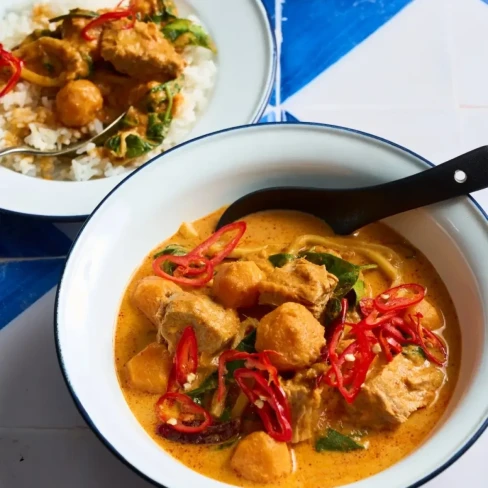 Thai Tuna and Sweet Potato Red Curry Image