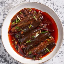 Hot &amp; Numbing Spicy Sichuan Eggplant | Marion&#039;s Kitchen Recipe Page