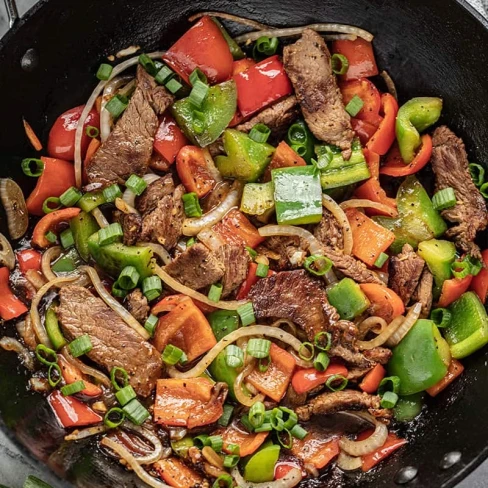 Easy Chinese Pepper Steak Image