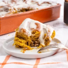 Pumpkin Cinnamon Rolls Recipe Page