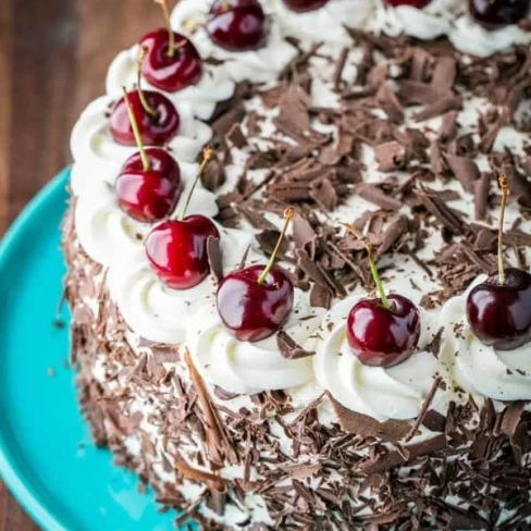 Black Forest Cake Recipe Image