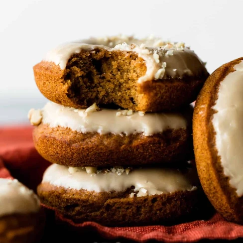 Baked Pumpkin Donuts Image