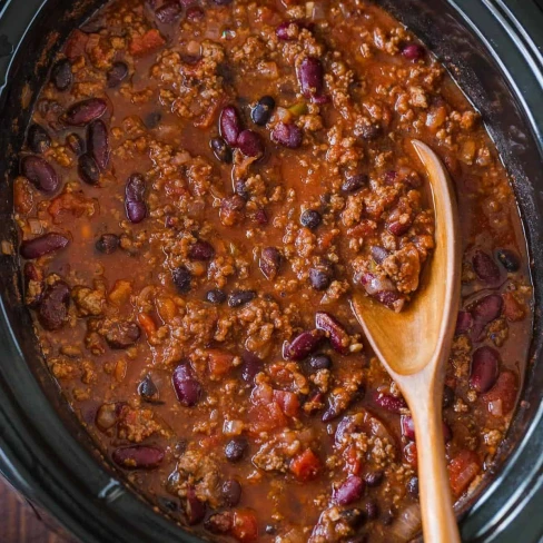 Classic Slow Cooker Chili Recipe Image