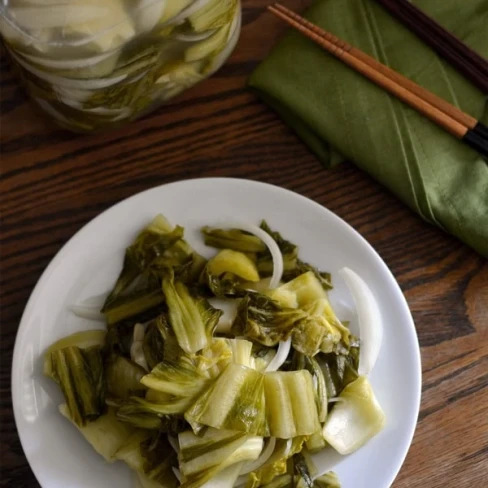 Dưa Chua Recipe - Vietnamese Pickled Mustard Greens Image