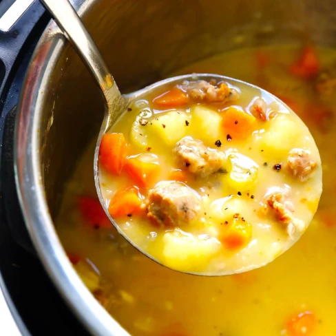 Turkey Cheeseburger Soup Image